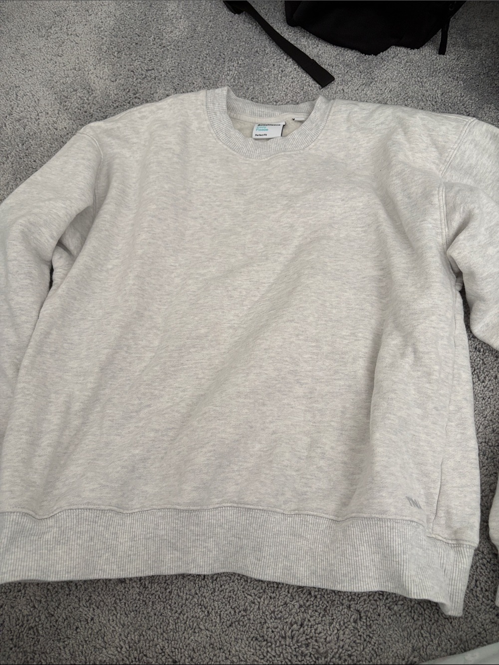 Men's Crewneck Sweatshirt - Light Gray